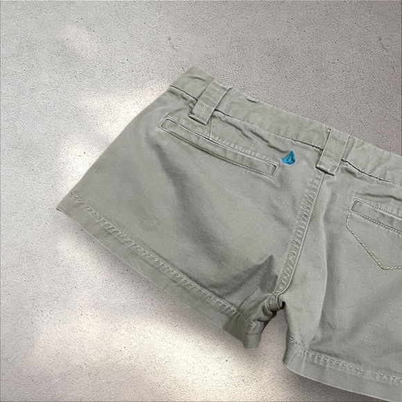 Volcom Low Rise Micro Denim Shorts - Picture 4 of 5